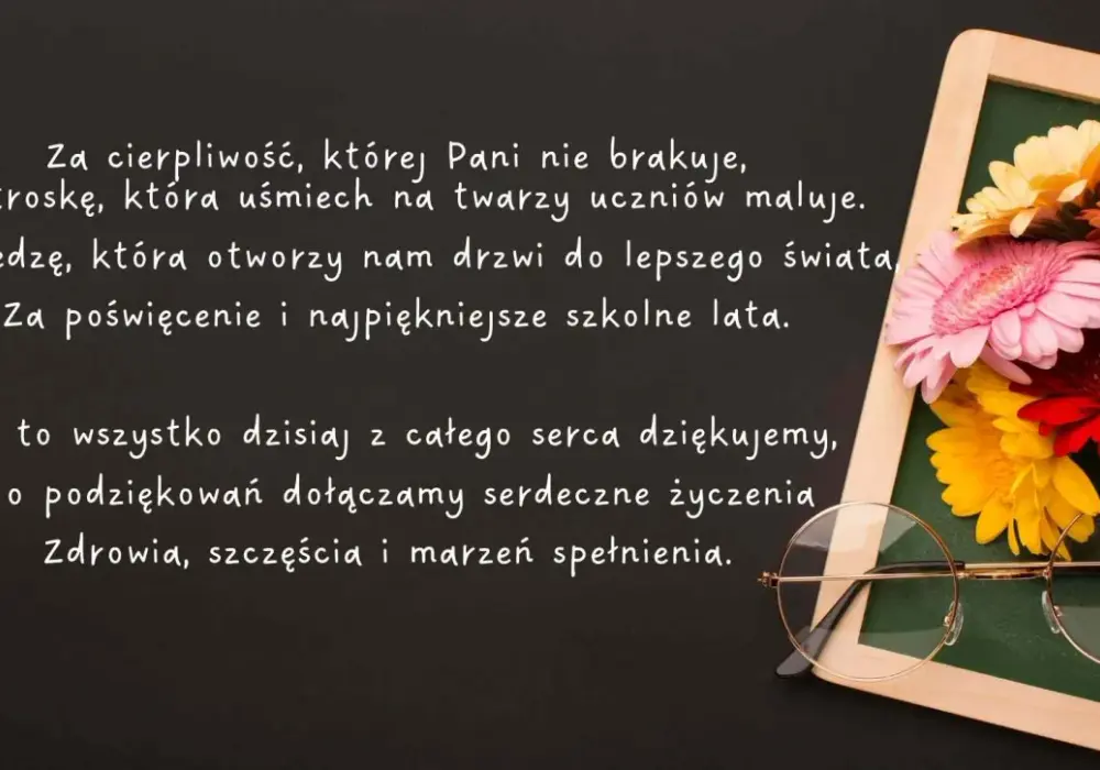 Krótkie wierszyki dla nauczycieli na każdą okazję