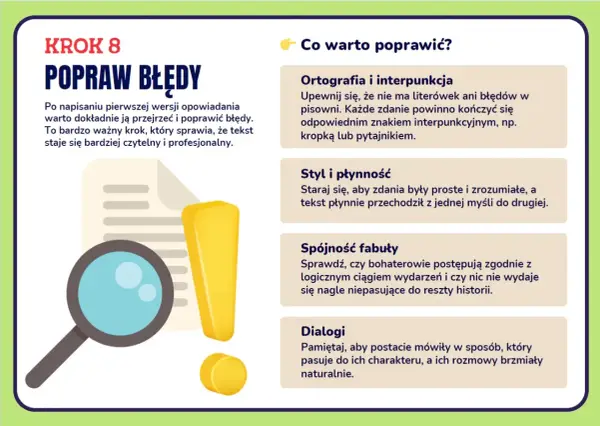 Jak napisać opowiadanie szkolne? Prosty przepis na sukces!