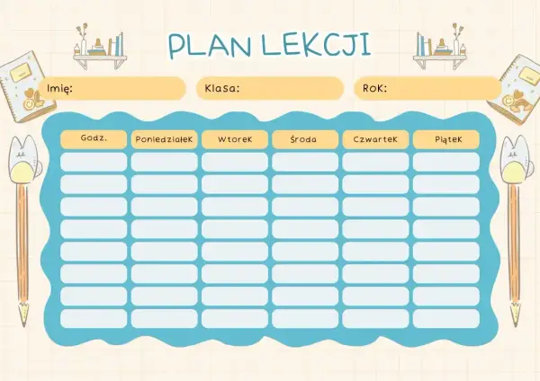Przedmioty w 6 klasie - Co naprawdę jest w planie lekcji?